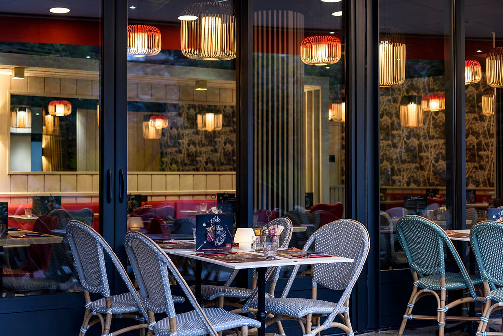 Hotel restaurant Bastia terrasse